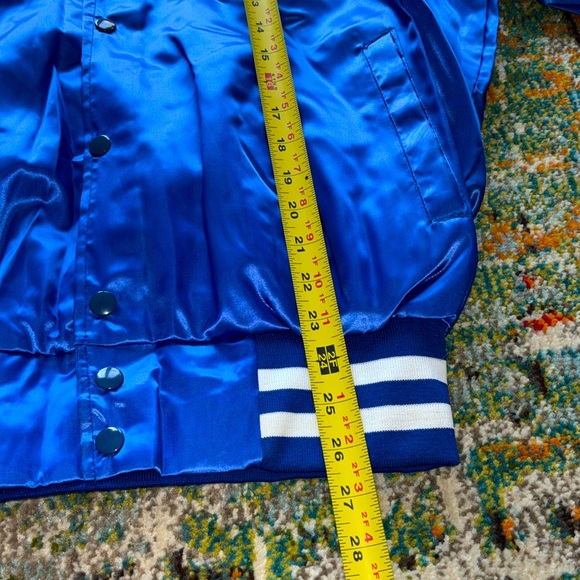 💎RARE💎True Vintage General Dynamics Varsity Satin Jacket, Size Large - Picture 8 of 9